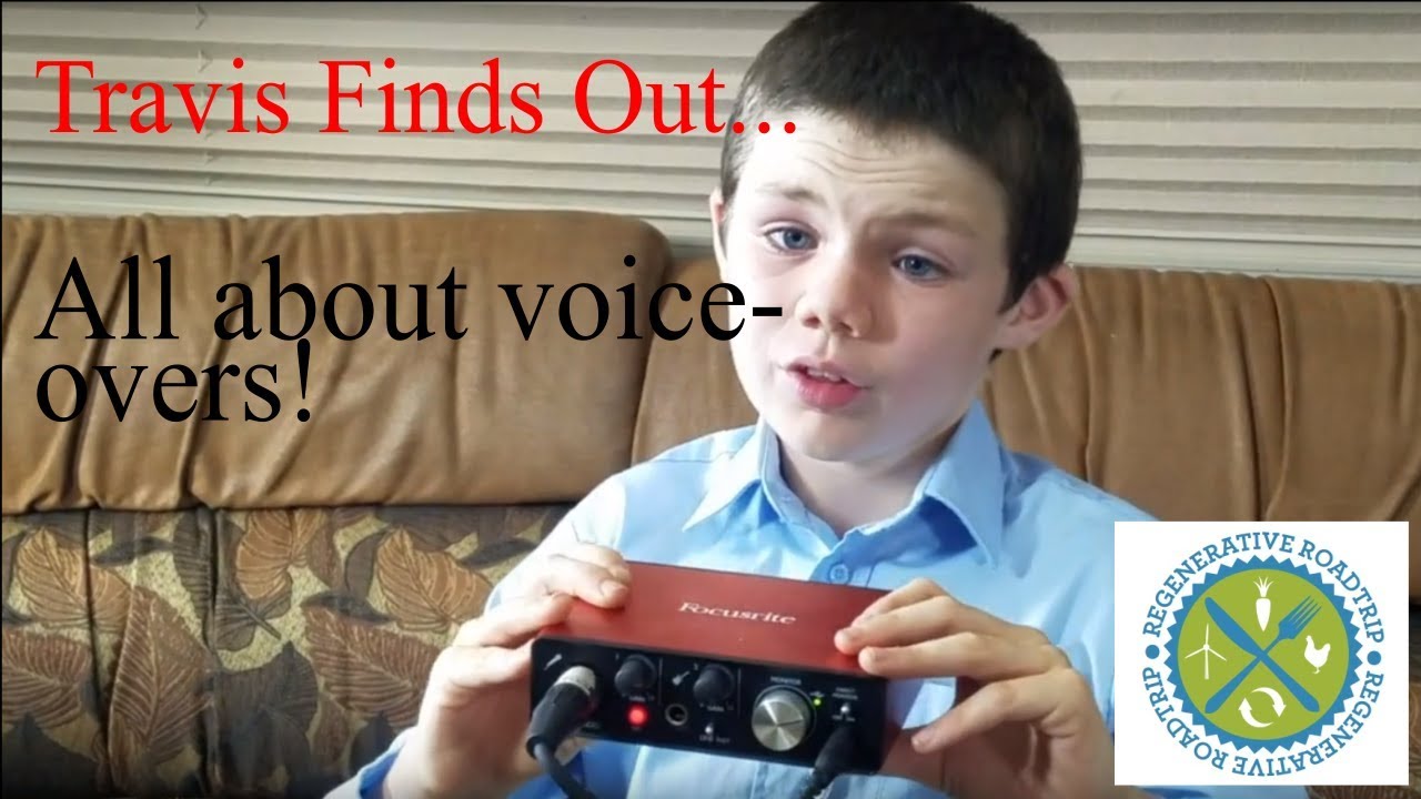 TFO 1:  Voice Overs Explained for Kids - Travis Finds Out #1