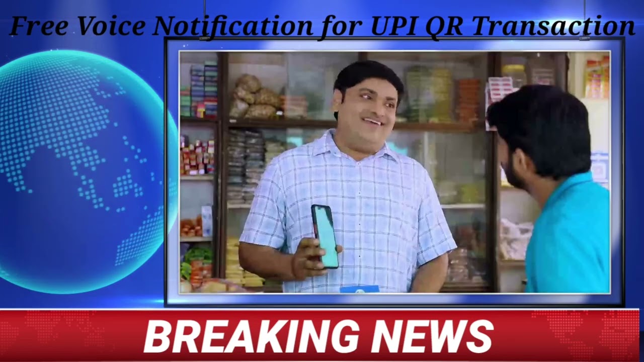 Paynearby Free Voice Notification for UPI QR Transaction