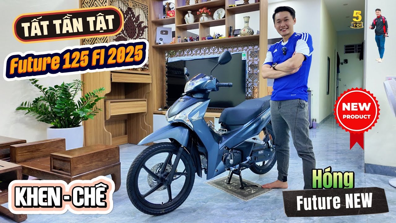 TOP 5 chia sẻ TẤT TẦN TẬT về Future 125 FI 2025 – Hóng Future NEW ▶ Hãy xem để CÂN NHẮC lựa chọn