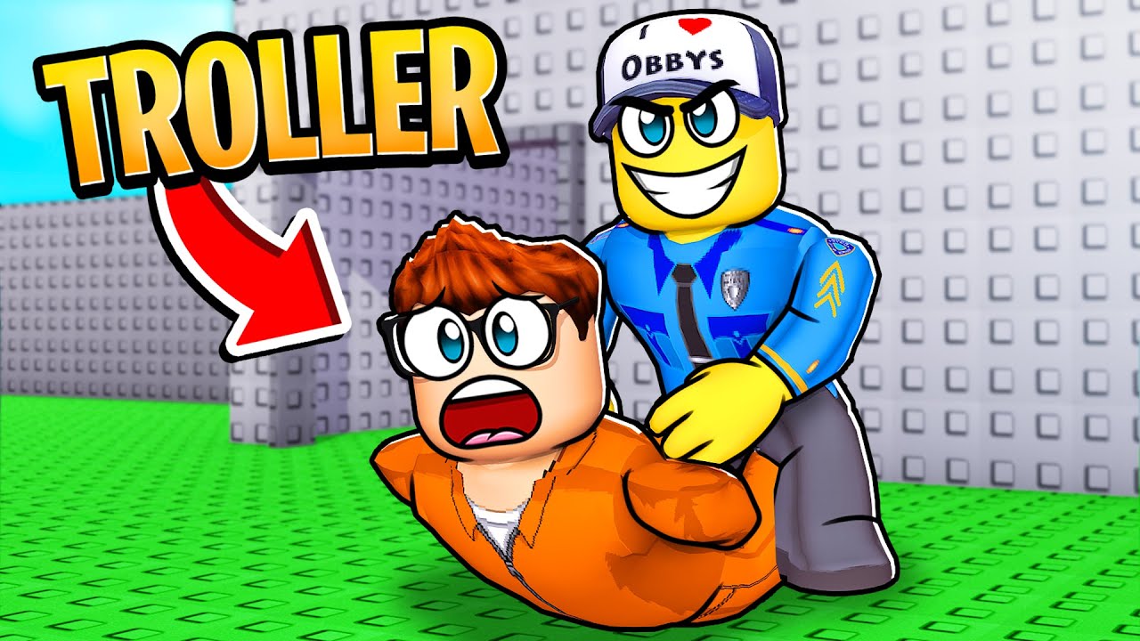 Dok&aacute;že 1 POLICISTA zastavit sv&eacute;ho K&Aacute;MO&Scaron;E VĚZNĚ?! 👮⛓️ - Roblox Prison Tower