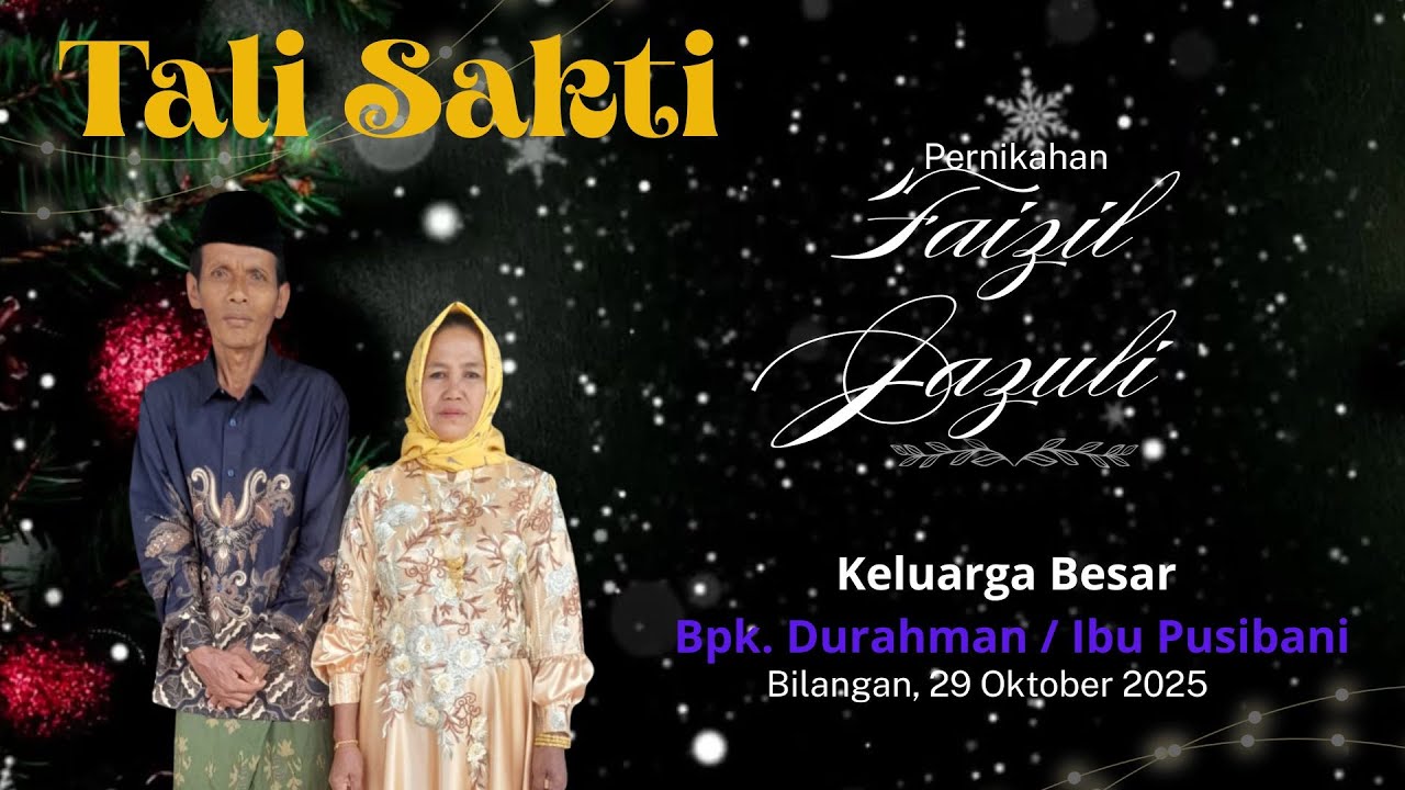 Live Streaming Putri Sastrea - Group Tali Sakti - Bpk Durahman / Ibu Pusibani