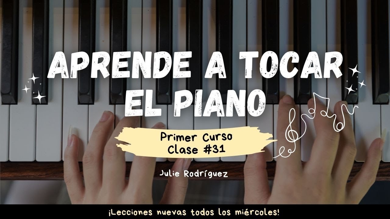 Lección 31 🎹 Los Árboles de Navidad 🎄 Piano para Principiantes | Clave de Sol y Clave de Fa