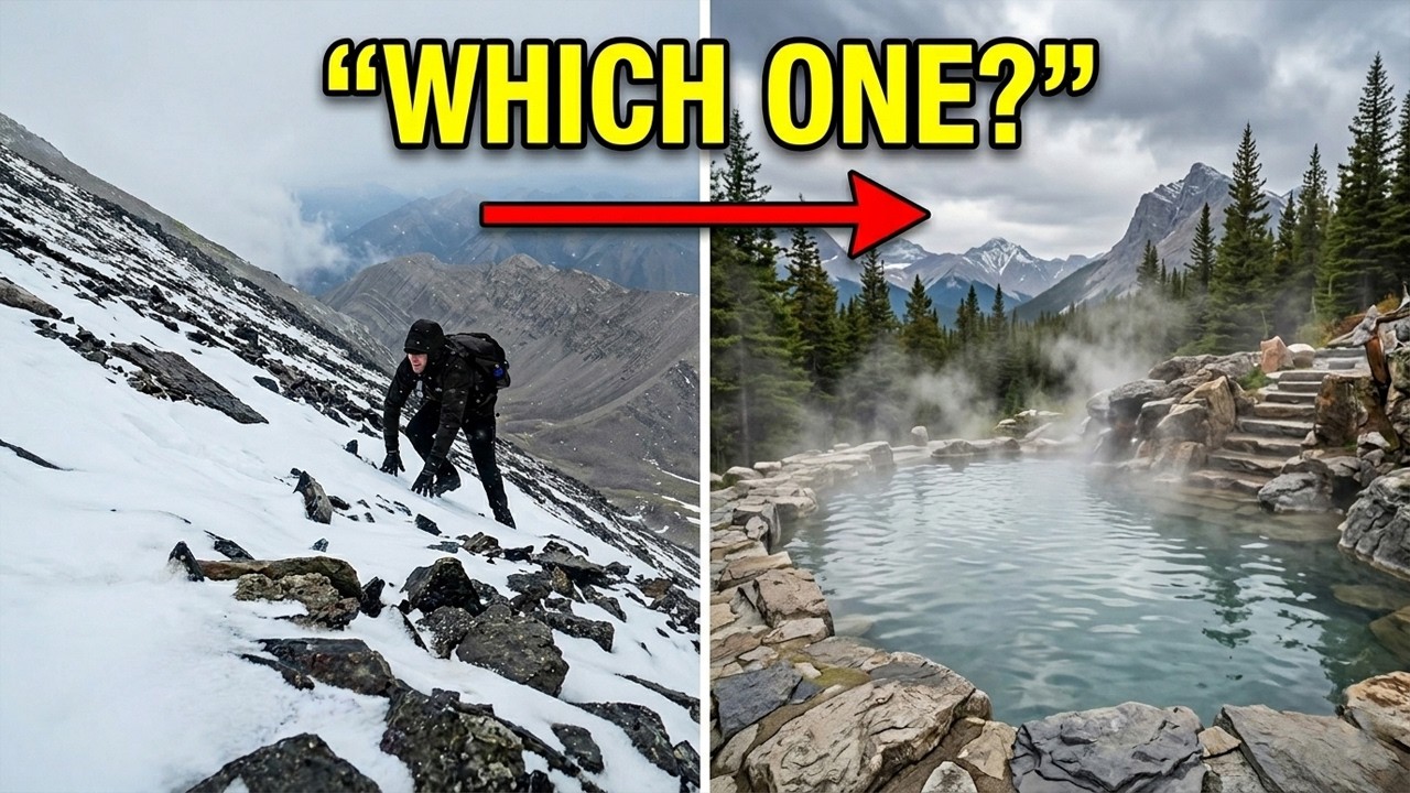 Mist Mountain Hot Springs VS Mist Mountain Peak Trail | Kananaskis