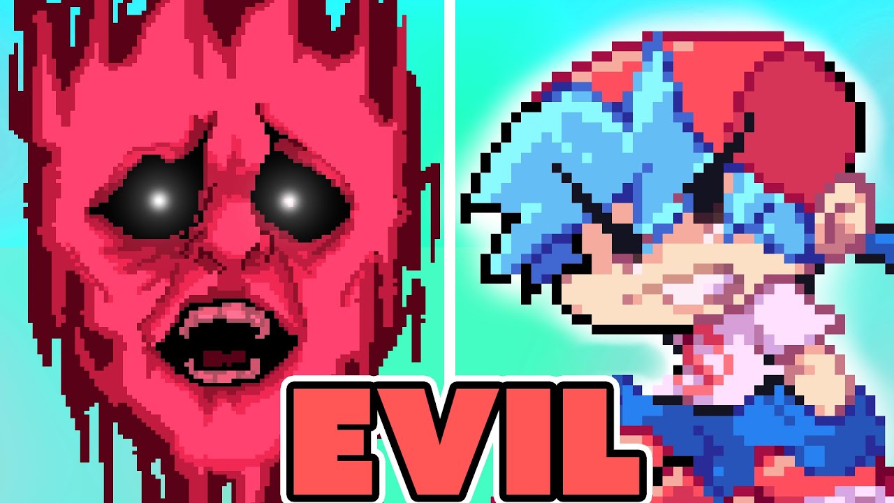 FRIDAY NIGHT FUNKIN' mod EVIL Null vs BF Day 2!