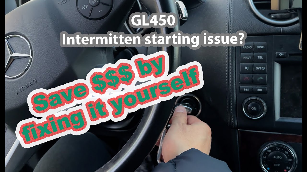 fix Mercedes 2012 GL450 ignition switch