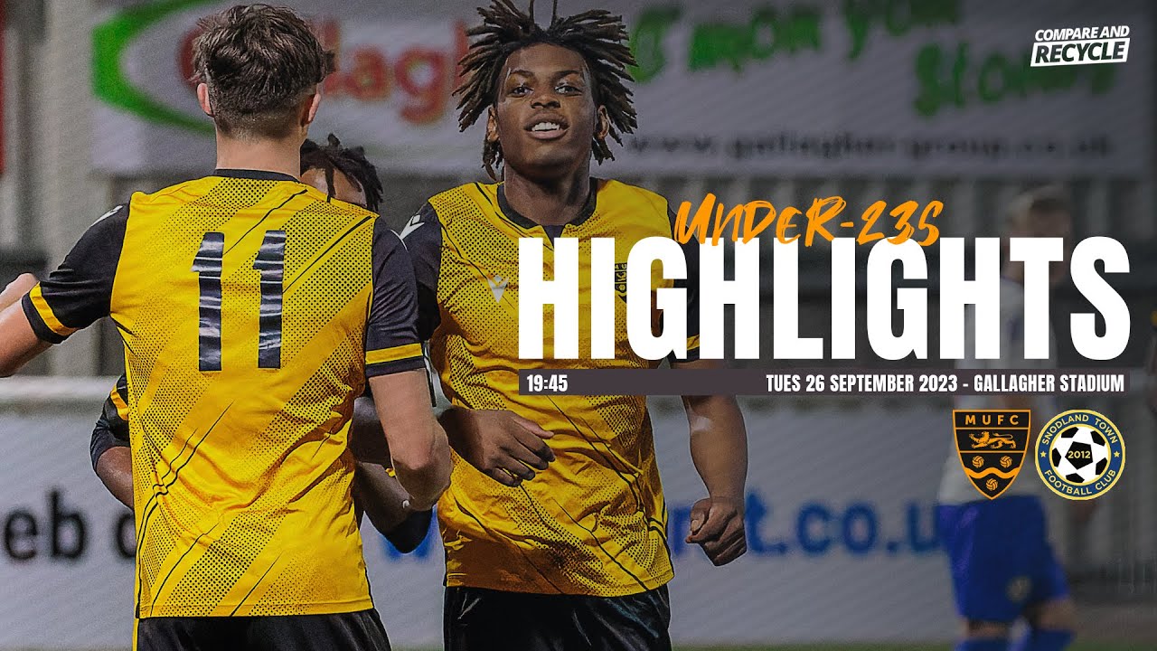 U23s: Maidstone United Vs Snodland (26/09/23)