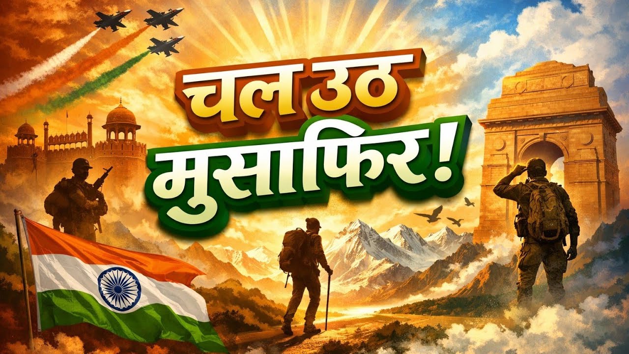 Chal Uth Musafir | hindi Motivational Song 