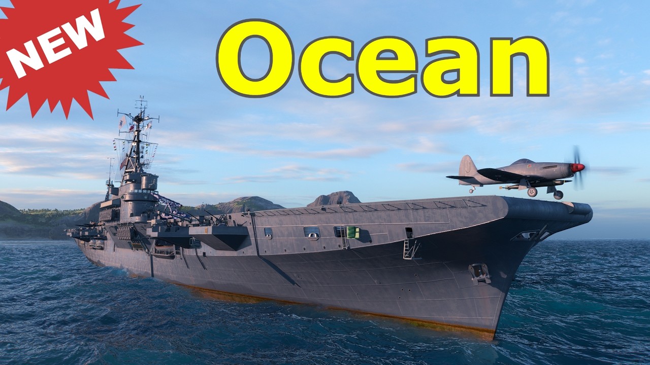 Ocean : Tier X British Premium Aircraft Carrier.