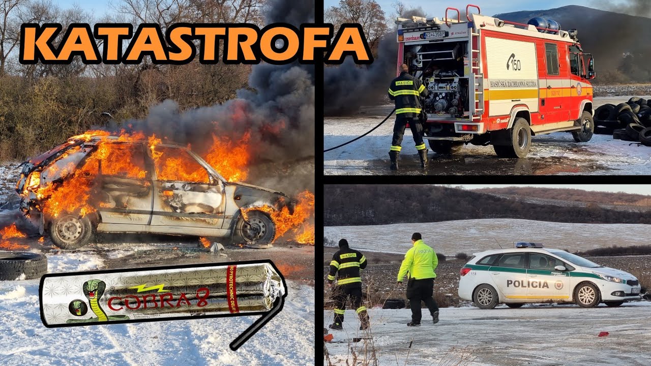 ЭКСПЕРИМЕНТ - Автомобиль против петарды Cobra 8! (FAIL)