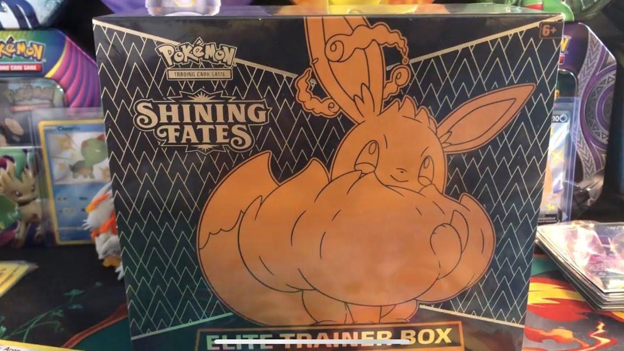 Shining Fates Elite Trainer Box #pokemon #fypシ #collectiblecards #viral #pokemoncards #pokemontcg
