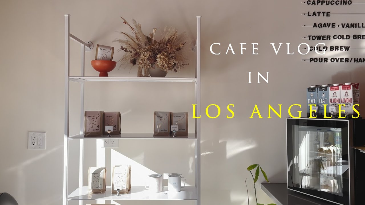 cafe hopping in LA 🍵| maru coffee | stereoscope | alchemist | laveta | 6xs sense coffee | cafe vlog