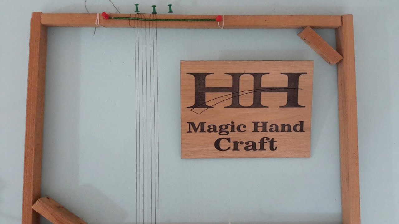 ابتدي مشروعك واعملي نول الخرز ببلاش  make your beaded loom