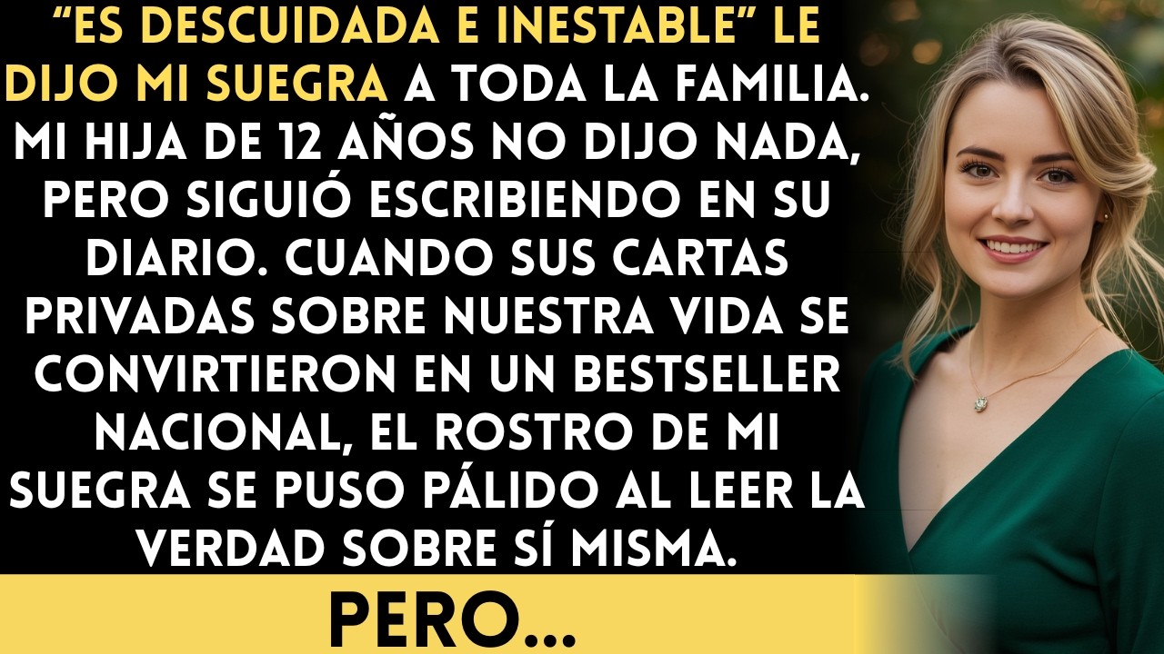 “Mi suegra difundió rumores de que yo era una mala madre. Entonces publicaron el diario de mi hija…”
