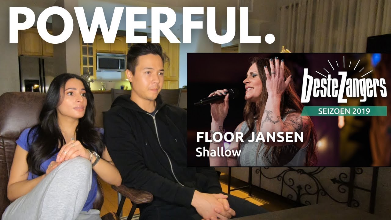 FLOOR JANSEN - SHALLOW!! (Couple Reacts)