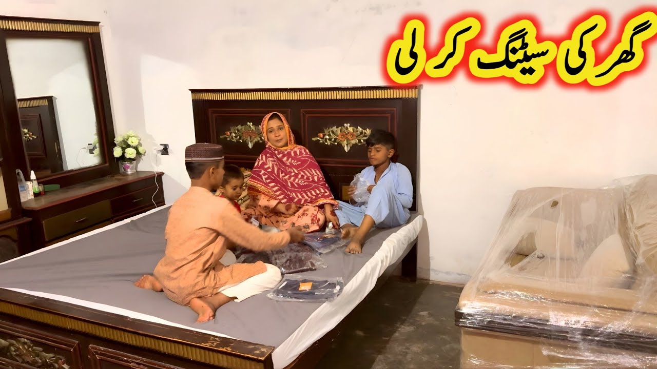 We Set Up Our House 🏠 Our Village Moonlit Night Routine Ayra Village