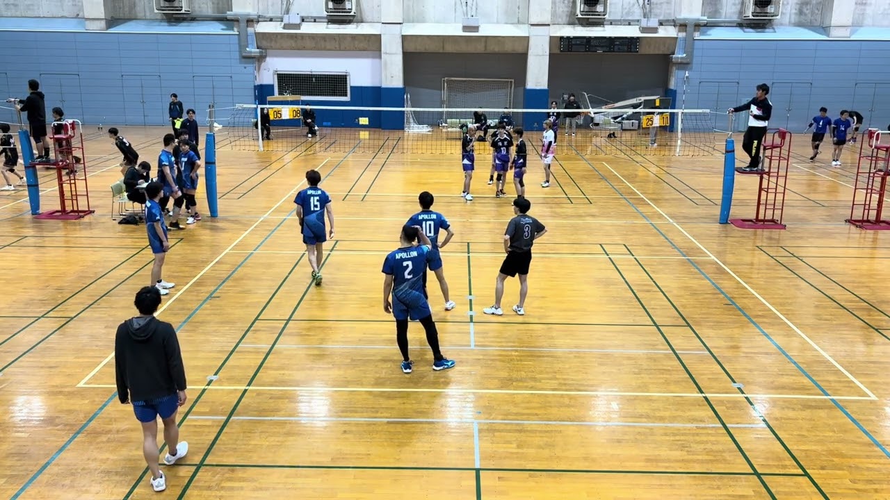 2026/02/21 第43回マグナムカップ男子一次予選　予選②vs Apollon 3セット目