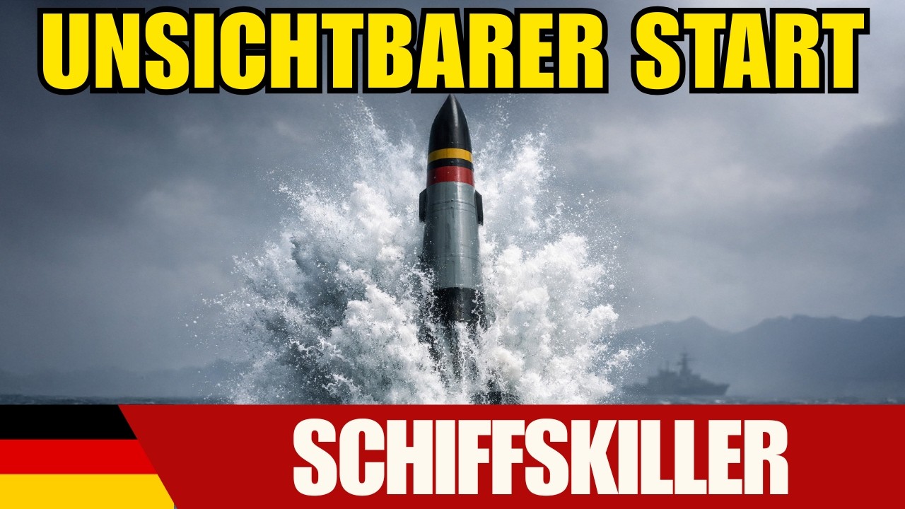USA FASSUNGSLOS: Deutsche Rakete startet unter Wasser und trifft Kriegsschiffe