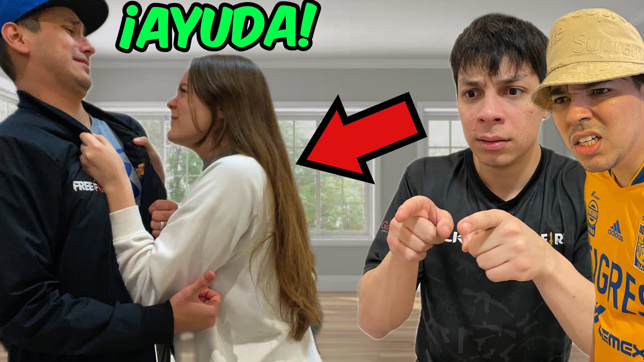 MI ESPOSA me GOLP3A ENFRENTE de YAIR17 y MIS AMIGOS!