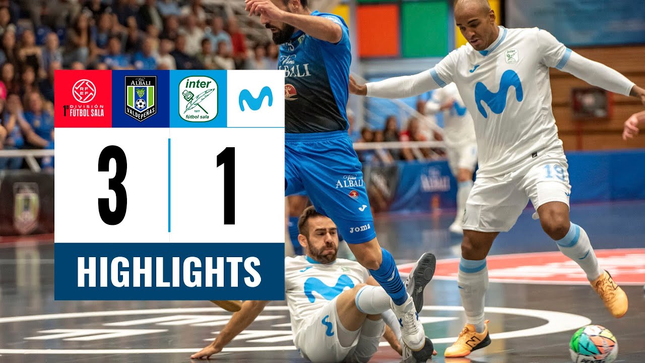 RESUMEN | Viña Albali Valdepeñas vs Movistar Inter FS (3-1)