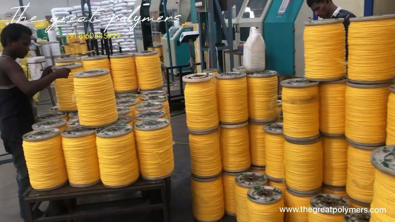 Rope manufacturing company - Polypropylene rope and Braided nylon rope