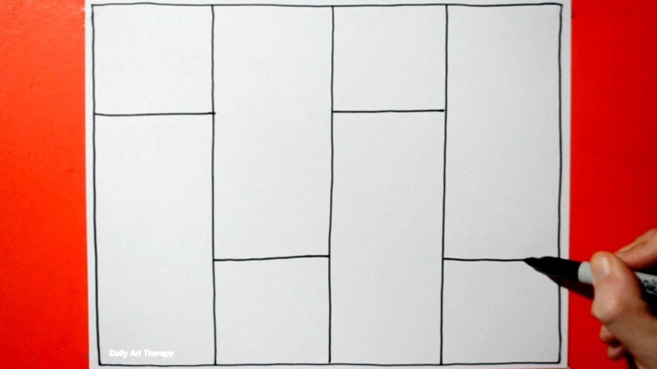 Daily Line Illusion #93 / Cool 3D Spiral Drawing / Abstract Pattern / Art Therapy