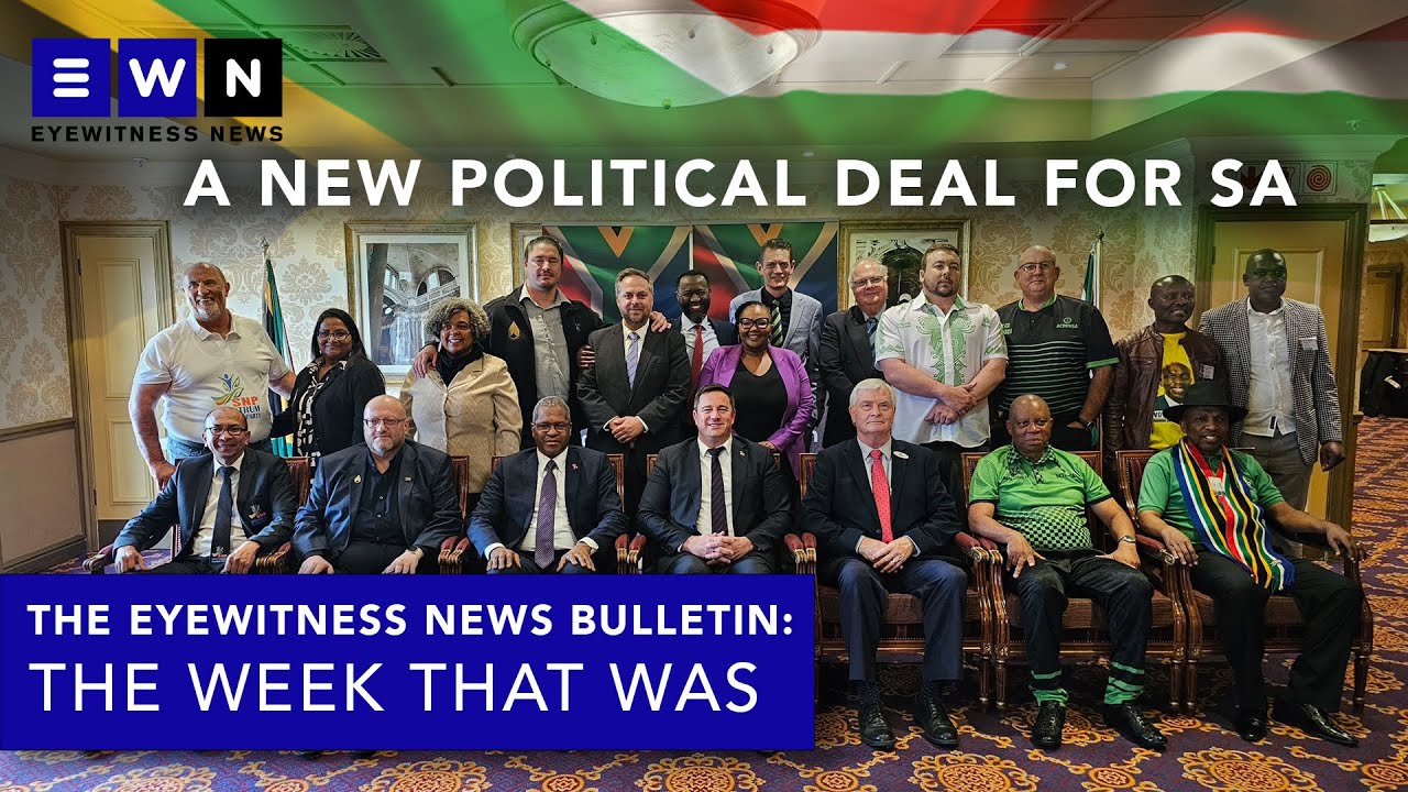 The week that was: SA&rsquo;s new political deal, problems at private jails, our planet burns