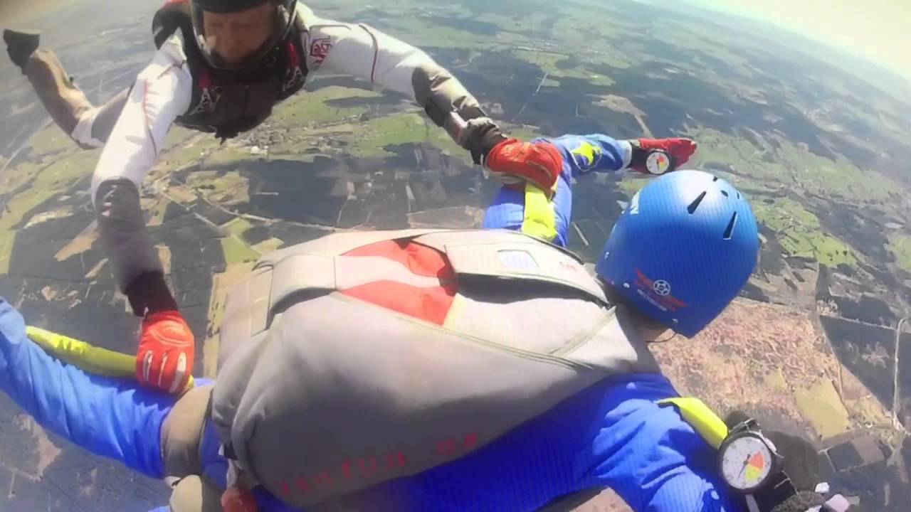 Full AFF 1-7 and groundschool - 15 years old boy - Skydive spa - 20.4.2015
