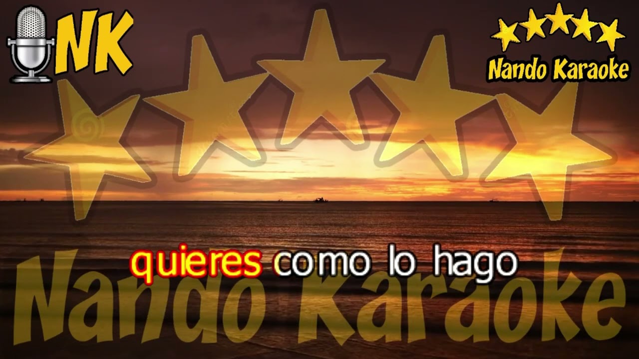 YO MAÑANA - Dyango Karaoke