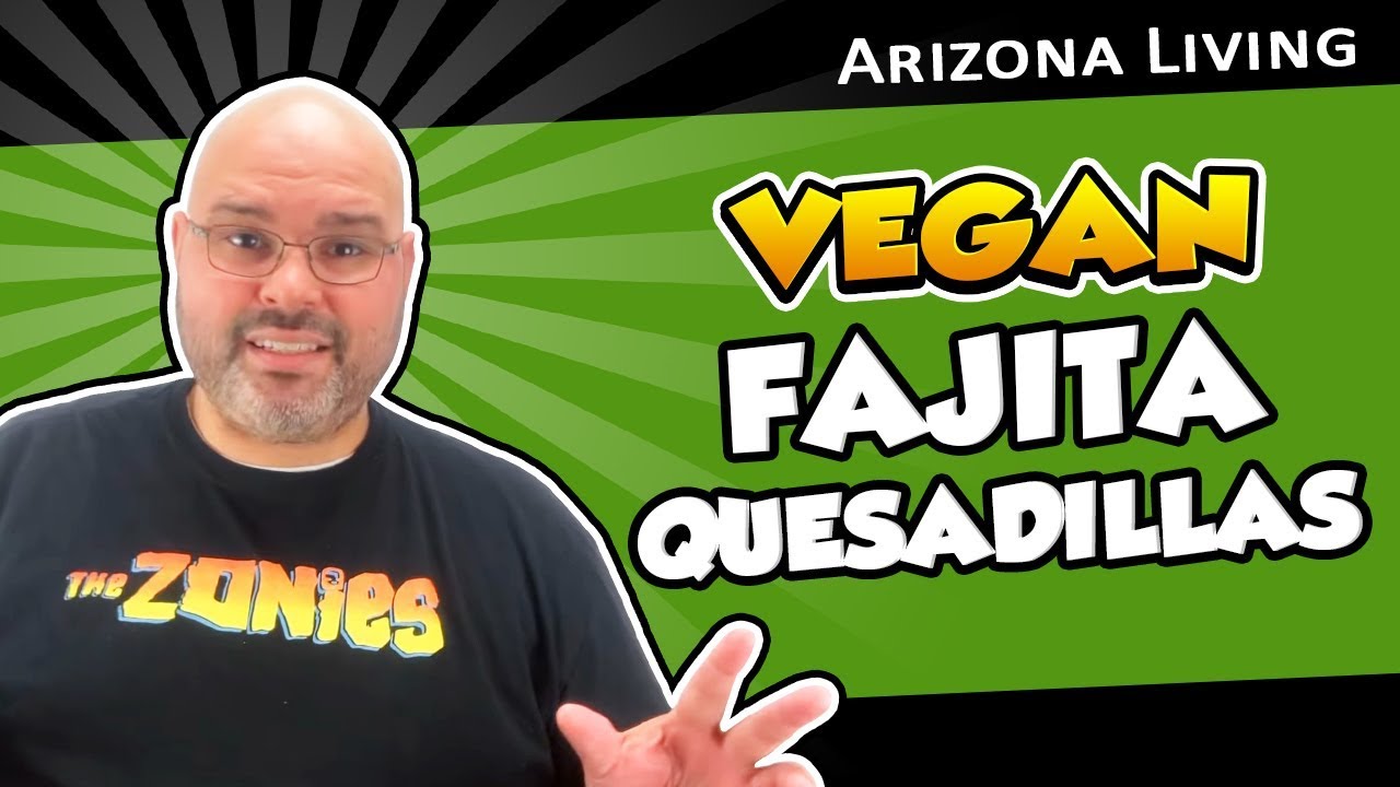 Vegan Recipe Review | The Official Hungry Ft. Roberto Martin's Vegan Fajita Quesadillas