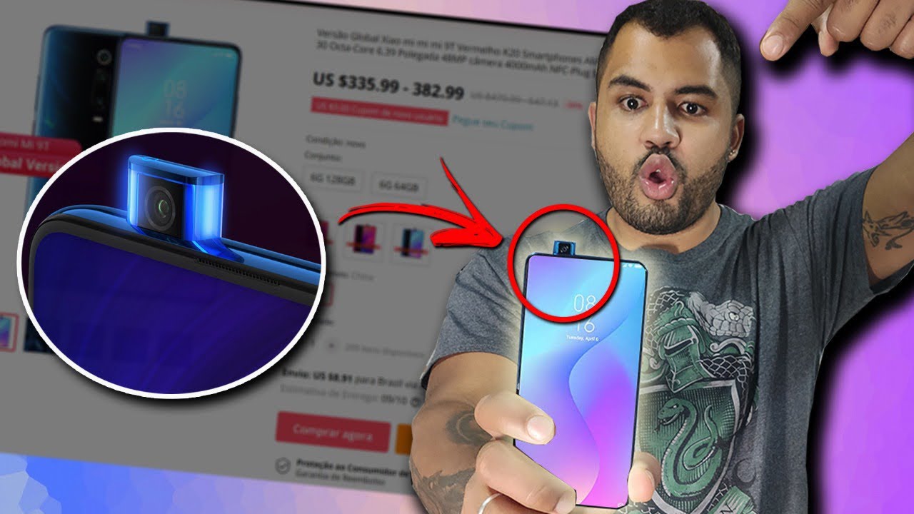 CELULAR COM CÂMERA QUE SAI! VALE A PENA? MI9T XIAOMI