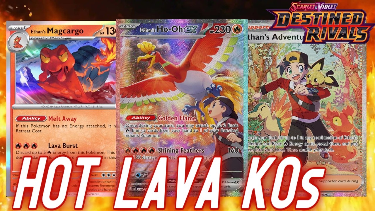 Ethan's Magcargo & Ho-Oh ex Deck Easily Does 350 Max Damage | PTCGL