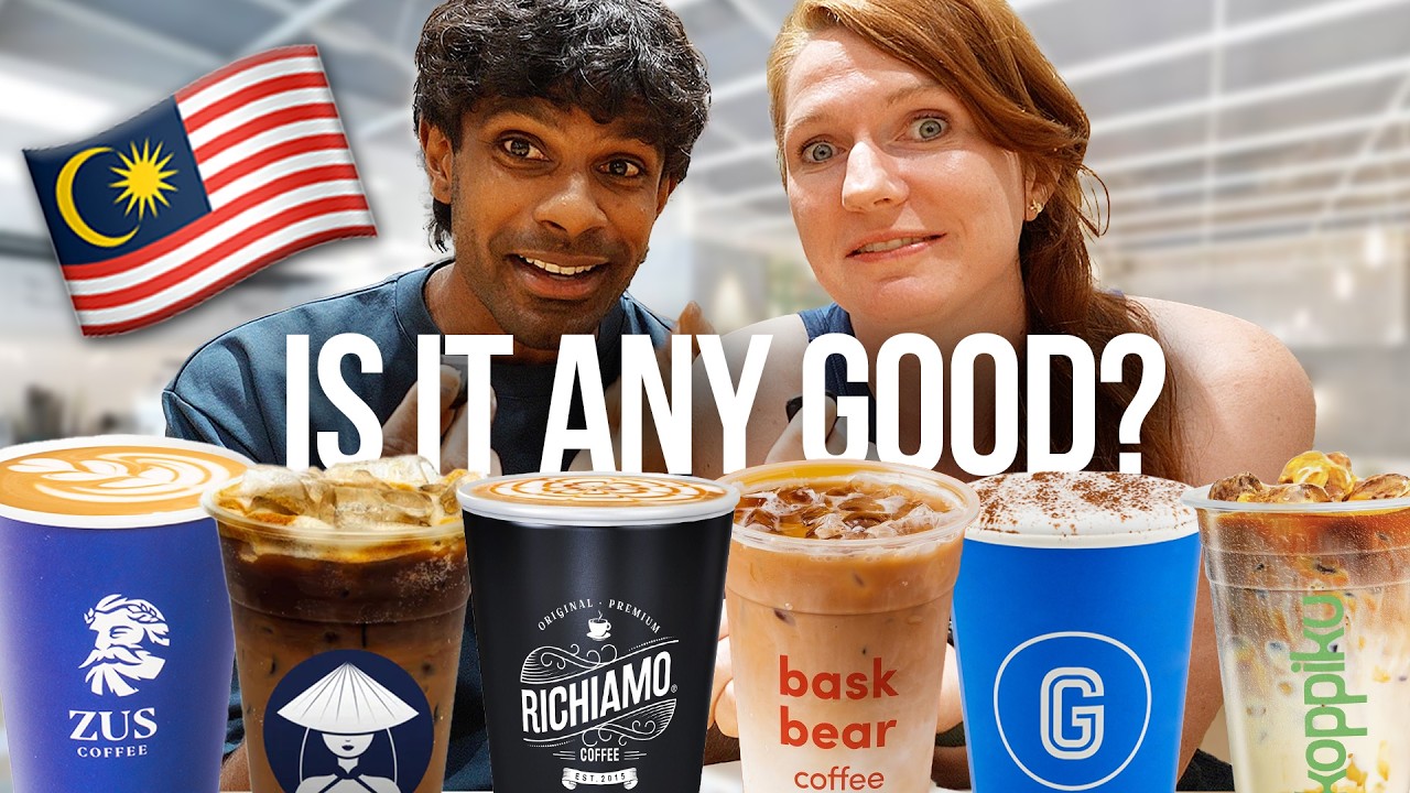 American Family Trying Malaysia Coffee Chains!