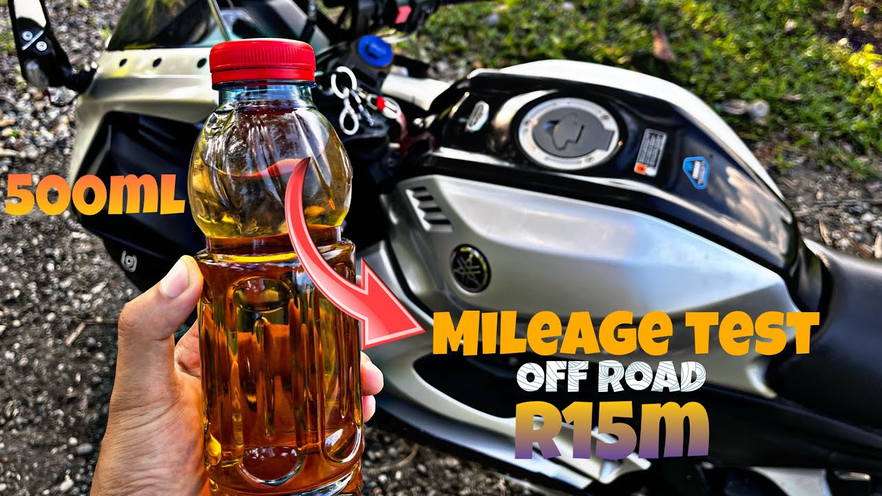 2023 Yamaha R15M BS6 | mileage test | off road 