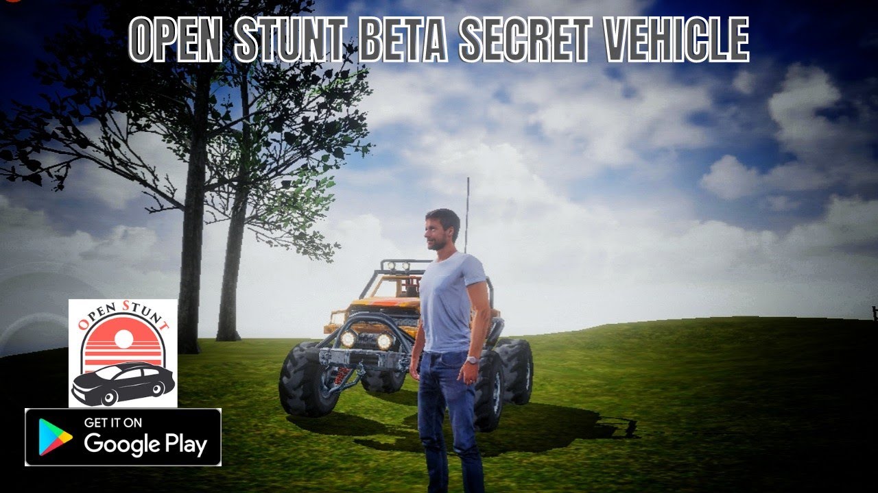 Open Stunt Beta - Secret Vehicle | #jerryisgaming