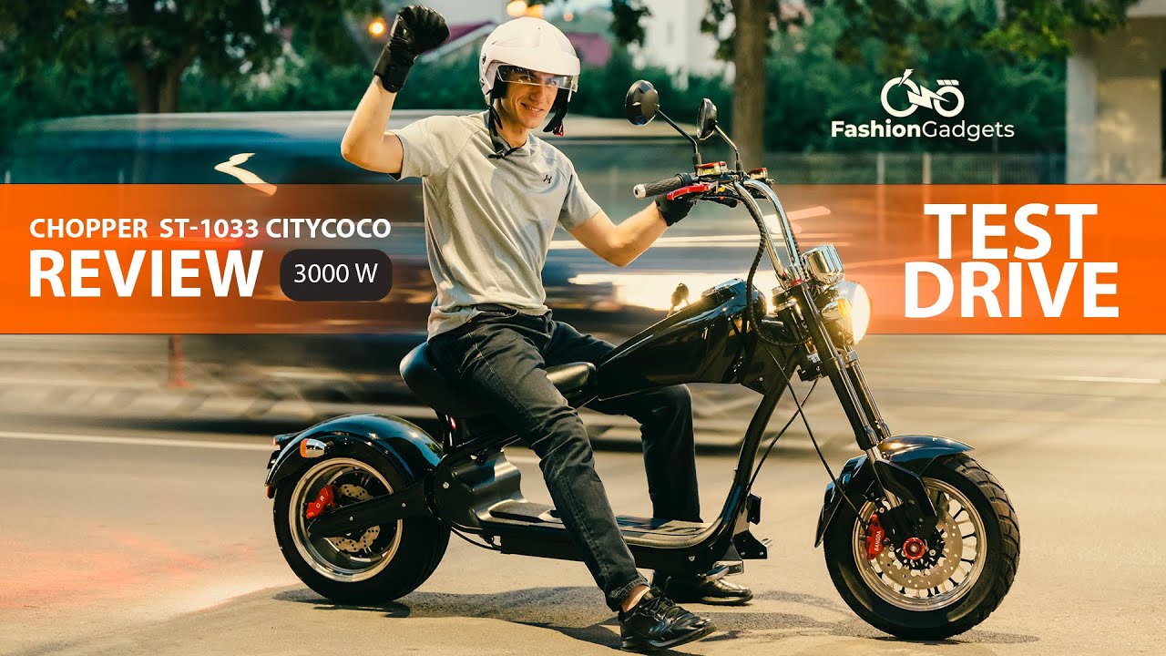 REVIEW Chopper electric NZITA X12 de 3000W (Citycoco St-1033)
