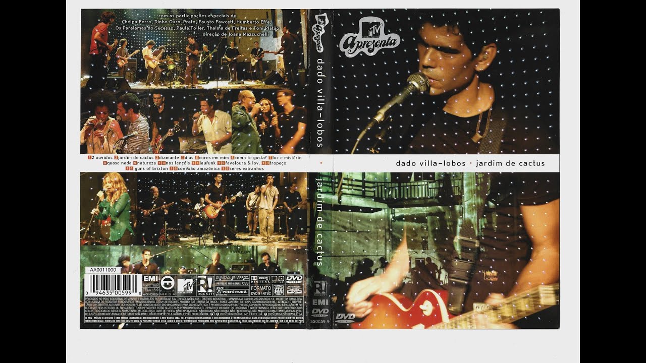 Dado Villa-Lobos - Jardim De Cactus | MTV Apresenta (DVD)
