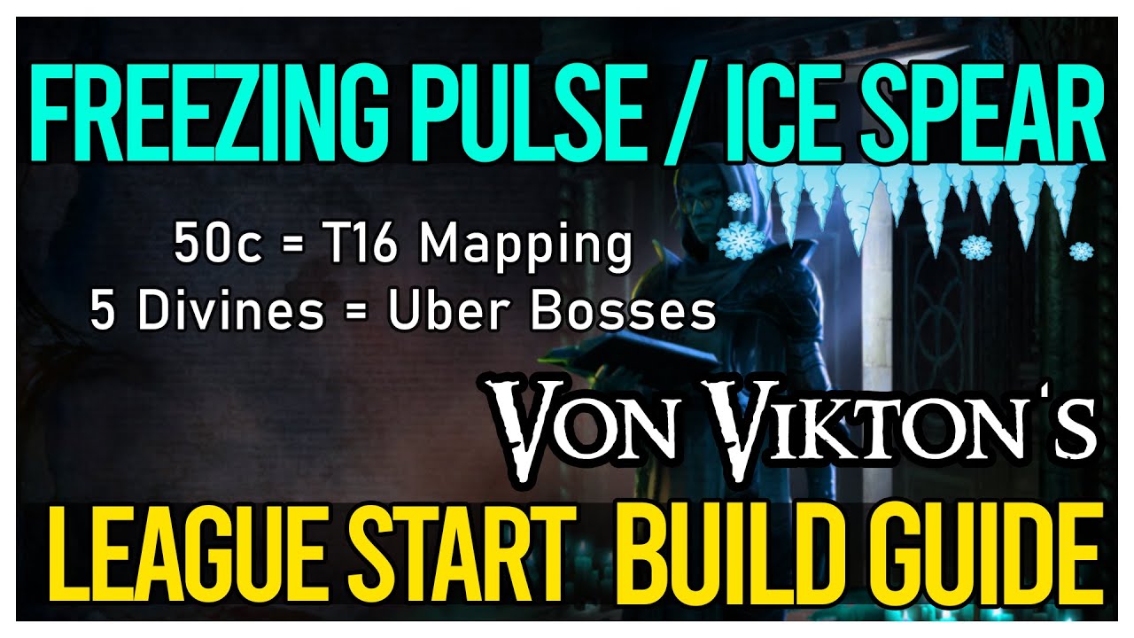 Freezing Pulse / Ice Spear Totems - Boss Killer - 3.20 Leveling / League Start Build Guide