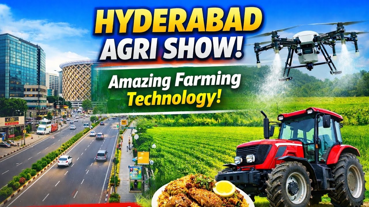 ✨Hyderabad Rythu Badi Agri Show🌾 | Farmers🌿 Technology ExpoHashtags#HyderabadVlog#RythuBadi#AgriExpo