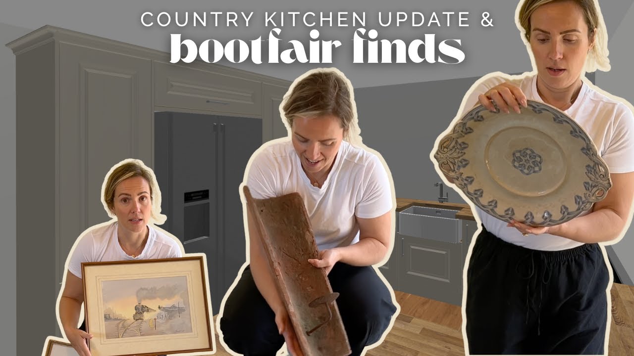 Country Kitchen Underway & Sharing Our Boot Sale Haul