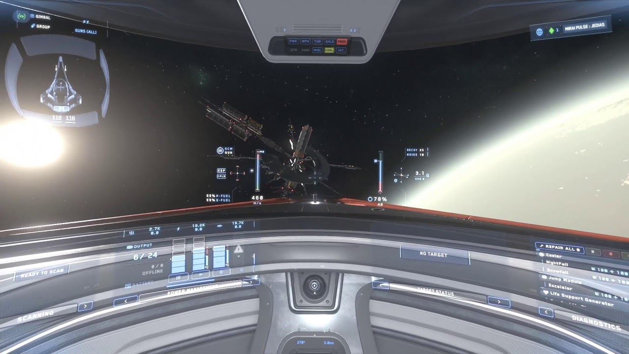 Star Citizen -Olympic Torch Flaming!