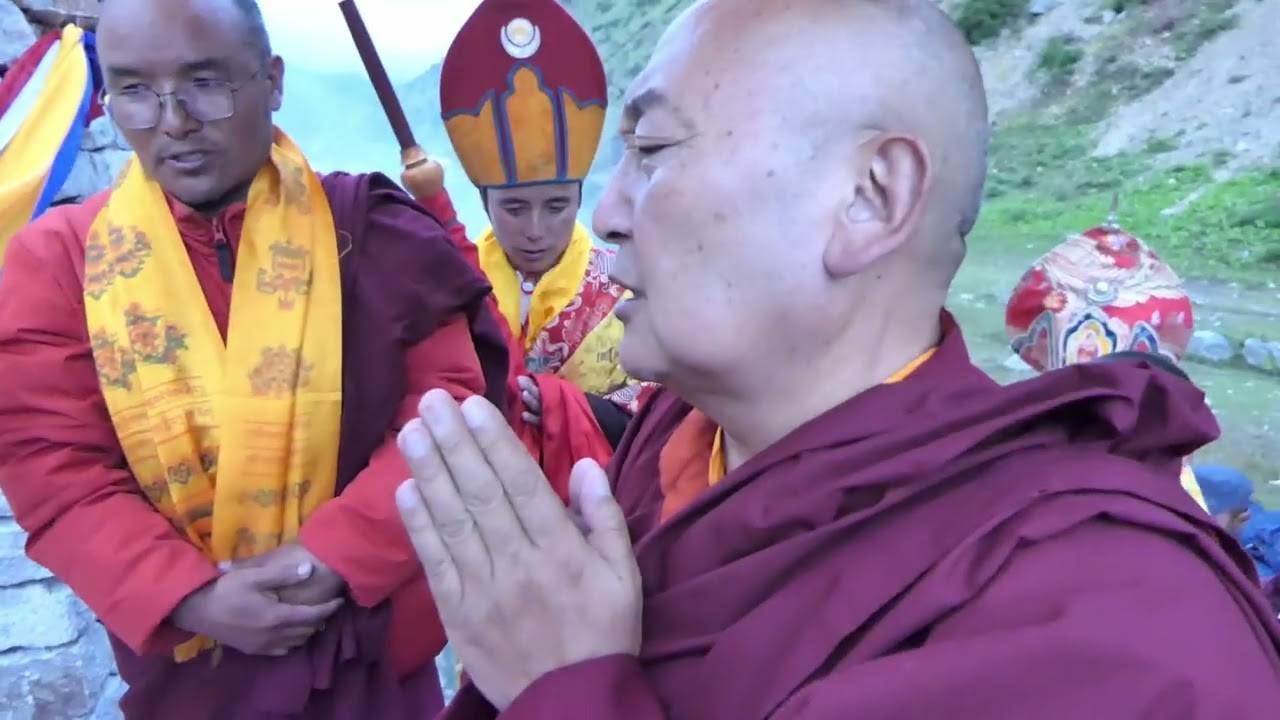 Kyabje Pema Rigtsal Rinpoche arrived at Mugum Village(part 3)