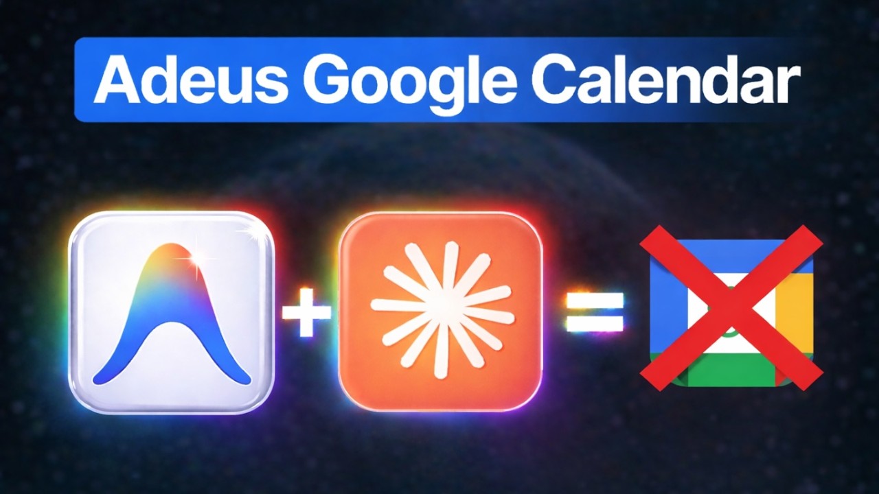 Criei um App que Substitui o Google Calendar com ANTIGRAVITY + CLAUDE