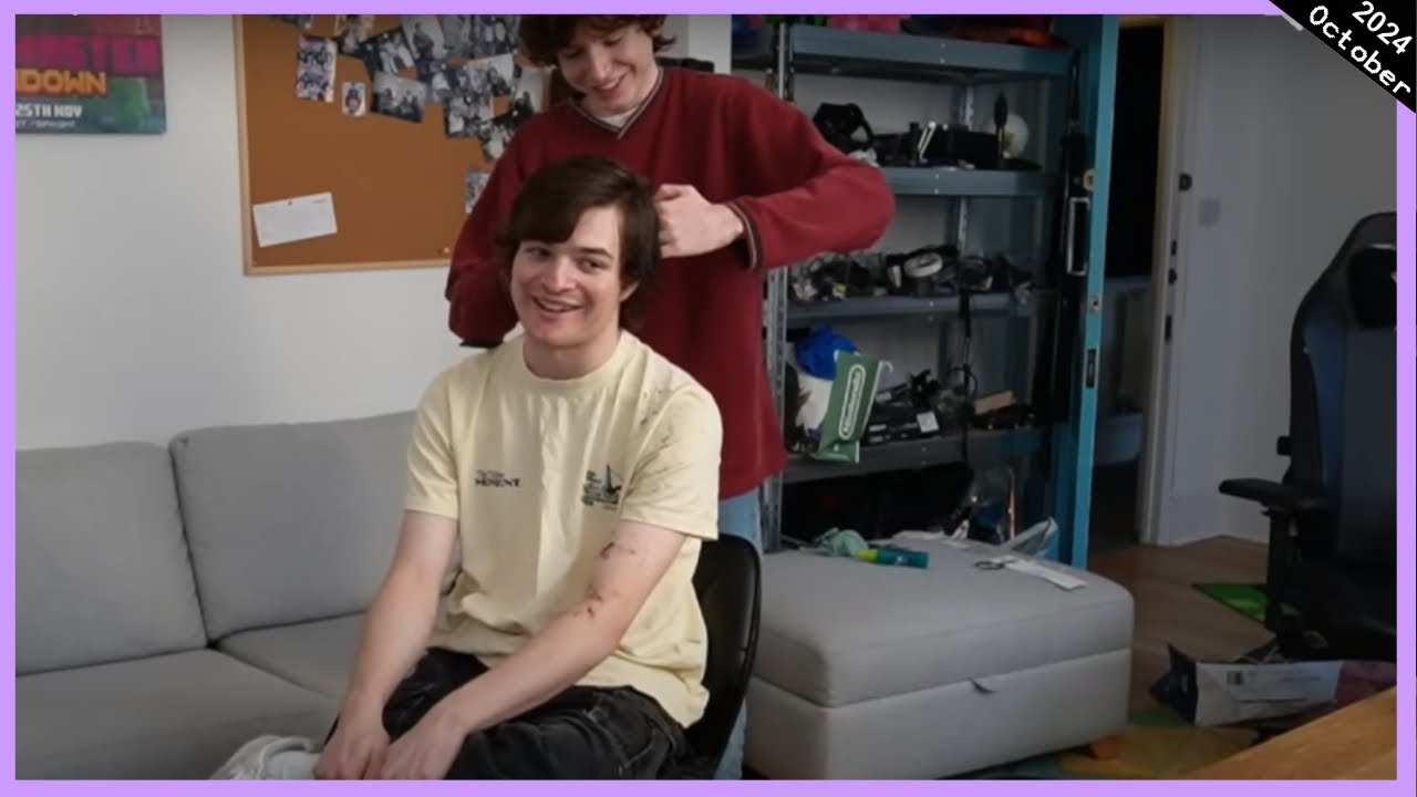 Coy Piso cuts my Hair | Tubbo VOD 2nd October 2024