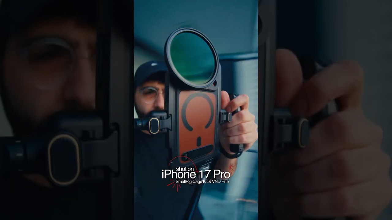 Когда съемка на iPhone наконец-то кажется профессиональной #SmallRig