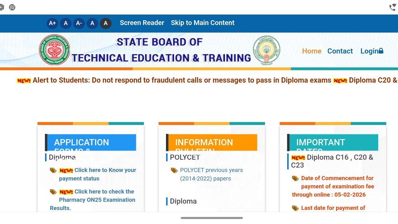 Ap Sbtet Diploma 2026 latest update | Alert Every Diploma Student 