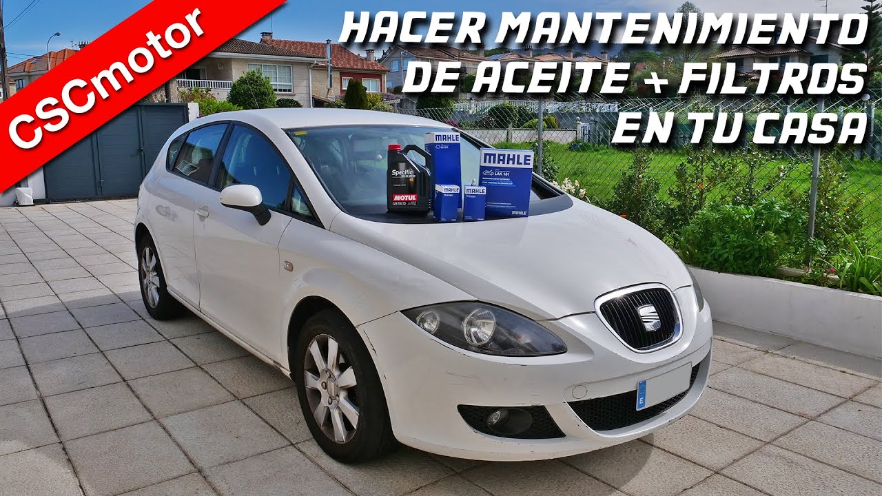 Mantenimiento del coche en casa