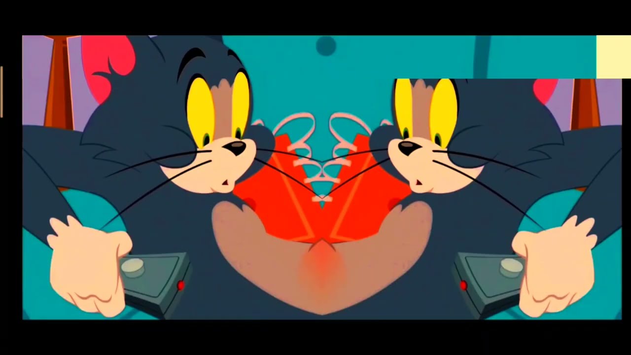 Tom and Jerry 🐕 Theres a Fire In His Belly🤣 sponsored by gamavision csupo effects 🌷