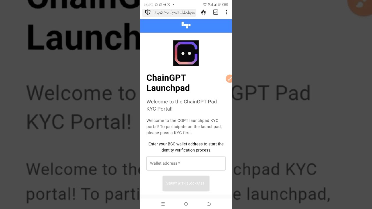 How To Register ChainGPT IDO Launchpad