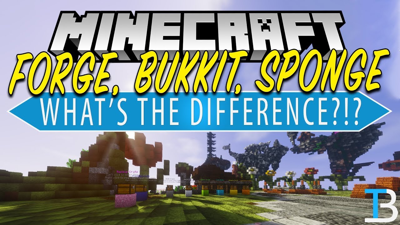 What Is The Difference Between Sponge, Forge, & Bukkit Servers?