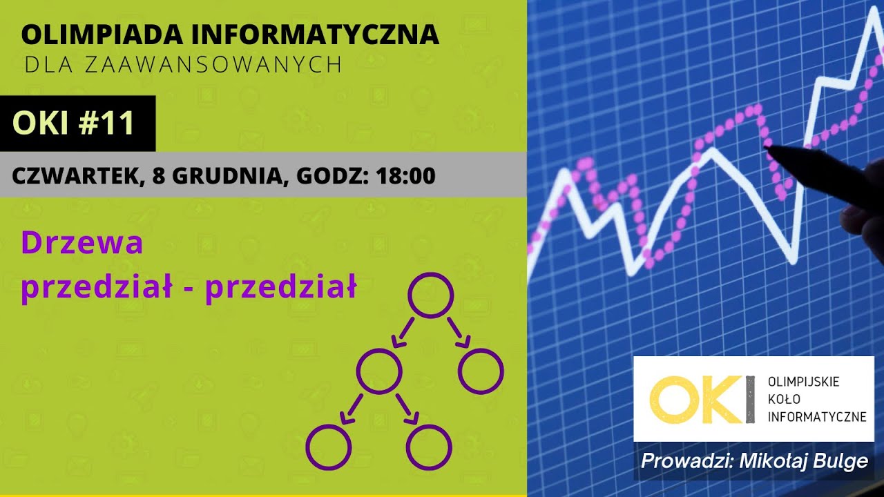 OKI #11 - Olimpiada Informatyczna ZAAWANSOWANA - Drzewa przedział - przedział